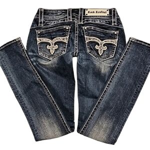 Rock Revival Adele Skinny Jeans. Womens Size: Waist 27x34 Inseam.